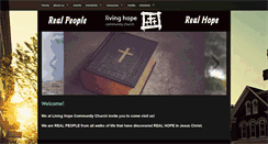 Desktop Screenshot of livinghopeqc.com